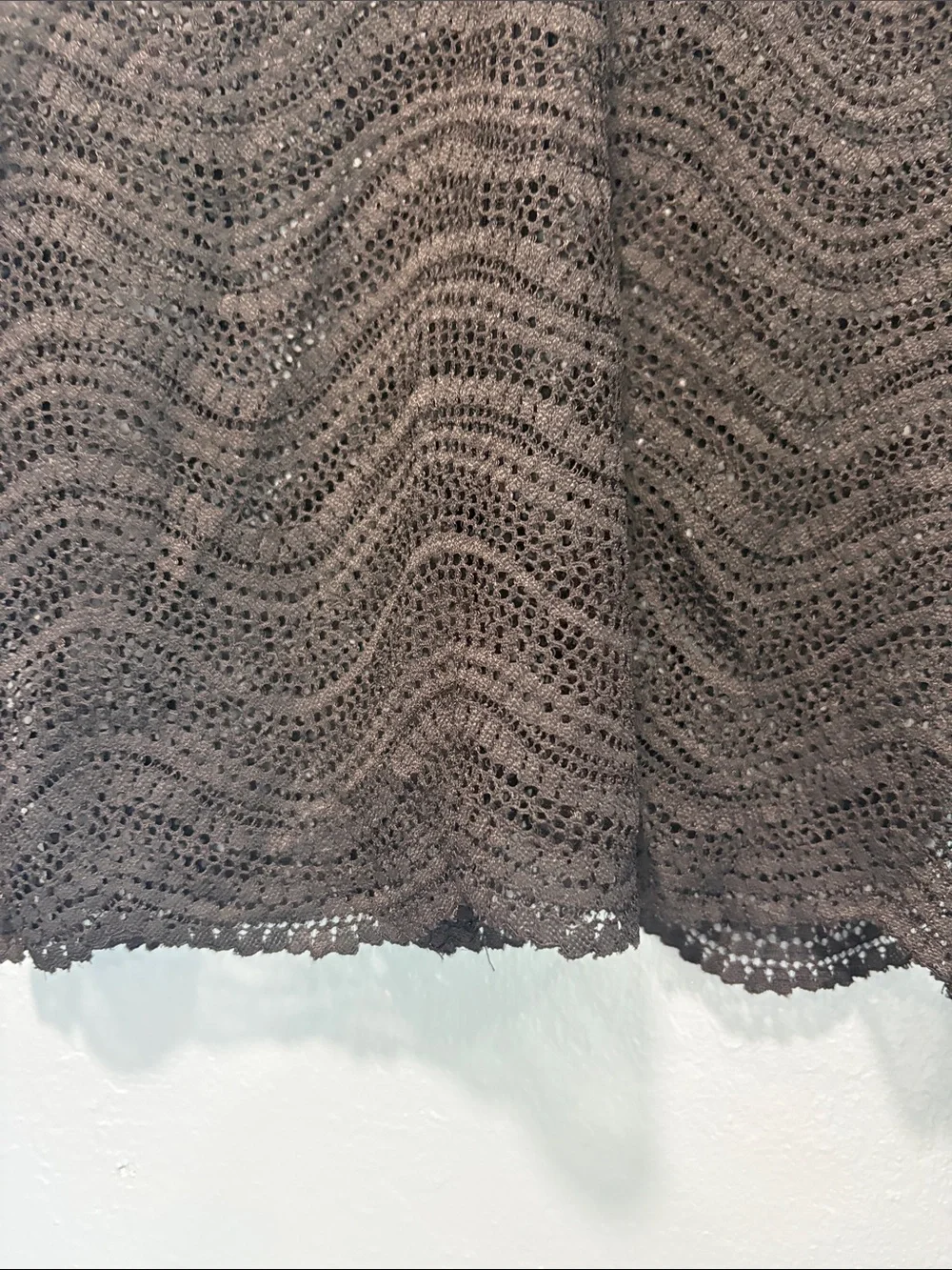 Zara Black Lace Long-Sleeve Cropped Top